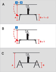 Krause TeleBoard Телескопическая платформа 123701