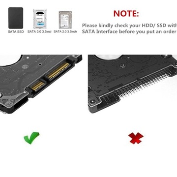 Прозрачный корпус жесткого диска 2.5 USB 3.0 SATA