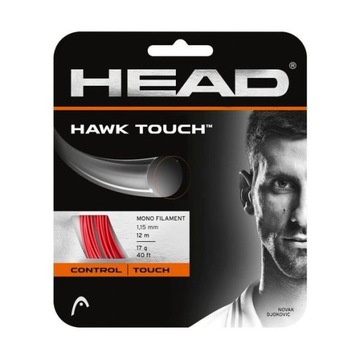 NACIĄG DO TENISA HEAD HAWK TOUCH RED 1,15 mm 12m