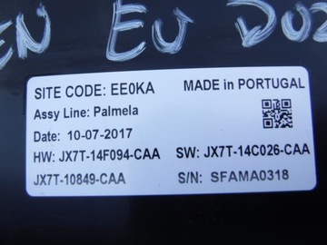 ЧАСЫ СЧЕТЧИКА FORD FOCUS MK4 2018- JX7T-14F094-CAA