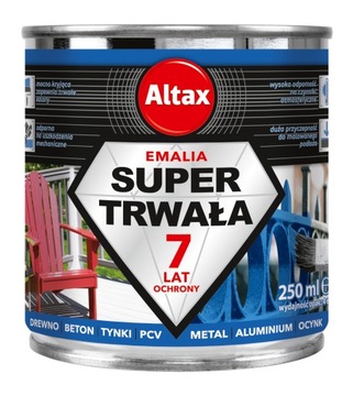 ALTAX EMALIA 0,25L DREWNO METAL BETON PCV ŻÓŁTY