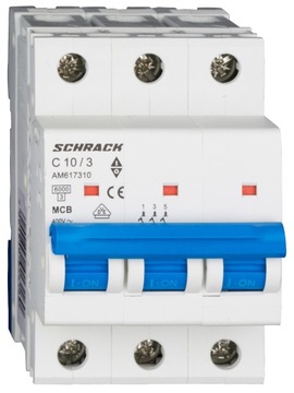 Wyłącznik nadprądowy Schrack AM617310\