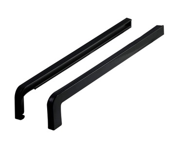 ZAŚLEPKI ZAKOŃCZENIA PARAPETÓW 30 cm CZARNE 9005
