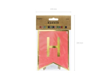 С ДНЕМ РОЖДЕНИЯ баннер ГИРЛАНД красочный на ДНИ РОЖДЕНИЯ