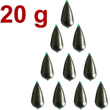 Свинцовая СЛЕЗНАЯ ВЕСА С ИГОЛЬЧИКОЙ ОЛИВКА 20 г