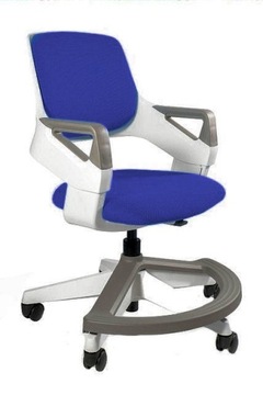 ERGONOMICZNE KRZESŁO DZIECIĘCE Rookee niebieski