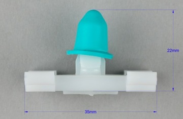 ЗАЖИМ БОКОВОЙ НАКЛАДКИ BMW 5 E39 51137020031