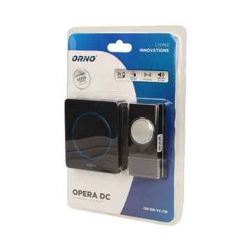 DZWONEK BEZPRZEWODOWY BATERYJNY OR-DB-YK-118 ORNO