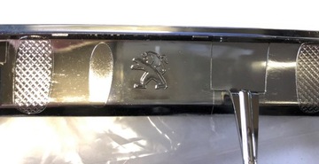 PEUGEOT 2008 LIŠTA CHRÓM MŘÍŽKY MASKA NOVÝ ORIG.