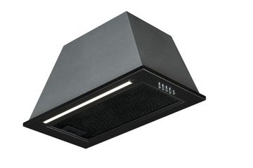 Okap do zabudowy Nortberg LANDO PLUS CZARNY 90cm