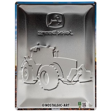 Подарочный плакат на доске 30х40см John Deere Photo