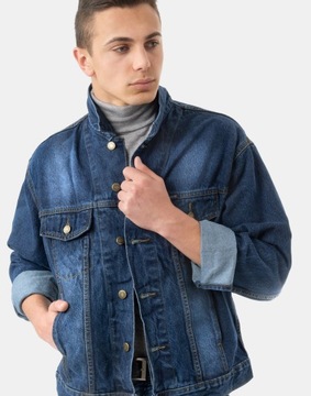 Kurtka Katana Bluza Męska Jeans Jupa 199 M granat