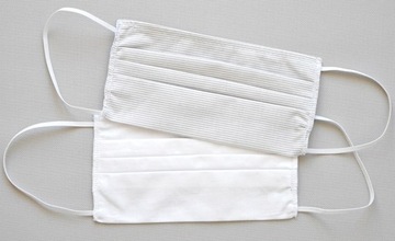 БЕЛАЯ ХЛОПКОВАЯ МАСКА УЛИЧНАЯ МАСКА ПОЛЬША