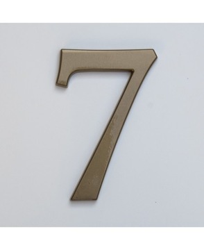 НОМЕР ДОМА, НОМЕРА ДОМА, ЗОЛОТЫЕ АЛЮМИНИЕВЫЕ БУКВЫ