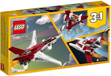 LEGO CREATOR 3IN1 31086 РОБОТ САМОЛЕТ КОСМИЧЕСКИЙ КОРАБЛЬ