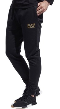 EA7 Emporio Armani spodnie dresowe GOLD roz S