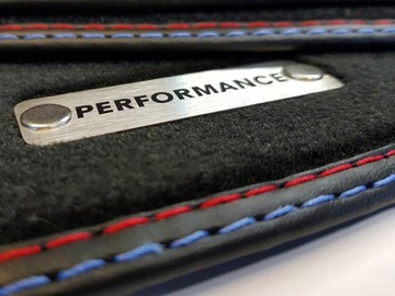 BMW 4 F36 GRAND DYWANIKI WELUROWE+logo Performance
