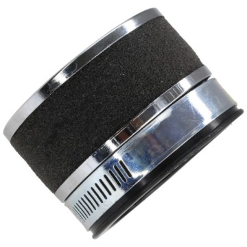 FILTR POWIETRZA GĄBKOWY WALEC NISKI CHROM 60 mm