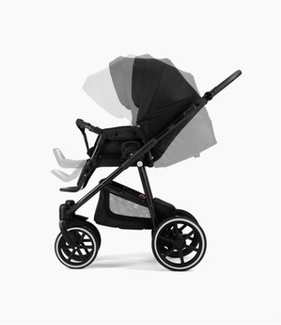 Коляска APUS Black Premium 2в1 DADA PARADISO | Г+С