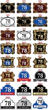 Адрес адресной таблички в дом