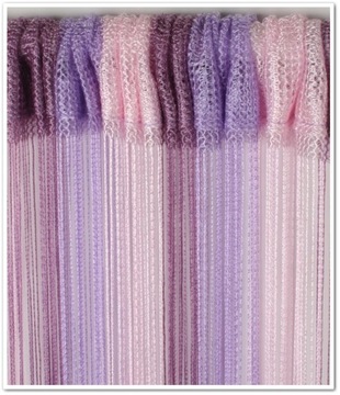 FIOLETOWA CIENIOWANA FIRANA makaron 100 x 200