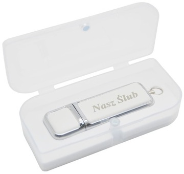 Кожаный флэш-накопитель USB 3.0 32 ГБ + гравировка + коробка