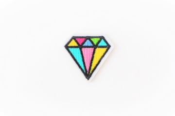 Aplikacja naprasowanka termo diament 3,8x3,9cm