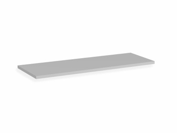 SZARA PÓŁKA Z PŁYTY MEBLOWEJ 90 CM x 30 CM