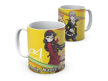 KUBEK anime gra PERSONA 4 Persona 3 330ml + imię