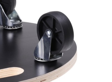 ТЕЛЕЖКА ДЛЯ ТРАНСПОРТИРОВКИ МЕБЕЛИ, КРУГЛАЯ ПЛАТФОРМА, 200 КГ