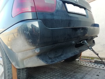 BMW E53 X5 FACELIFT NÁRAZNÍK ZADNÍ BLACK SAPHIRE