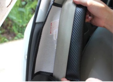 Чехлы MINI на ремни безопасности CARBON LOOK