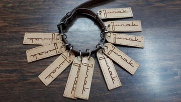 BRELOK SKÓRZANY JUCHTOWY JUNAK