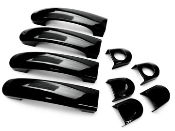 ЧЕРНЫЕ НАКЛАДКИ НА ДВЕРНЫЕ РУЧКИ VW T5 T6 Transporter