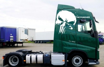 Samolepky Mercedes Actros Volvo Fh 4 Fh 12 13 16 Daf Xf Punischer