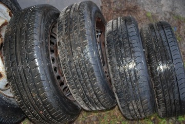 MERCEDES A169 СТАЛЬНЫЕ КОЛЕСА 15 дюймовые шины 185/65R15