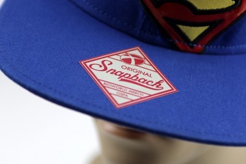 Czapka z daszkiem męska młodzieżowa Superman DC-Comics 55-60cm SNAPBACK