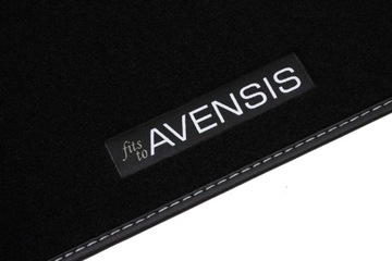 TOYOTA AVENSIS 2003-2009 DYWANIKI PODGUMOWANE