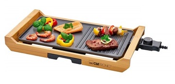 NIEMIECKA PŁYTA DO GRILLOWANIA GRILL BEZTŁUSZCZOWY 1800W CLATRONIC