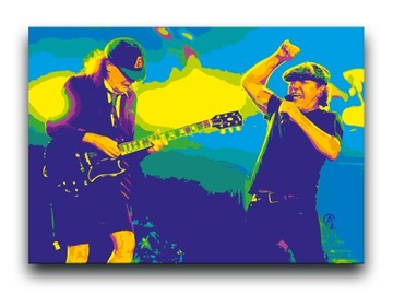 AC/DC - OBRAZ 60x40 ( nie plakat ) canvas rock