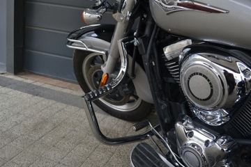 Защитные дуги+ходунки KAWASAKI VULCAN VN 1700 NOMAD