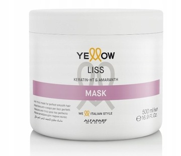 YELLOW LISS THERAPY MASKA DO WŁOSÓW PROSTOWANYCH