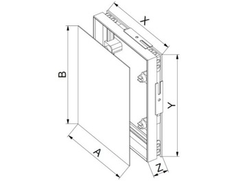 КРЫШКА МАСКИ AWENTA REVISION MPCV2 15x20 ПВХ ГЛАЗУРЬ