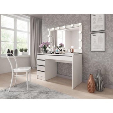 NICOLE Туалетный Стол Матовый Белый Комната Спальня