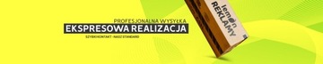ROLLUP 85x200 cm, MOCNA KASETA + PIĘKNY DRUK 24h
