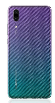 FOLIA OCHRONNA CARBON NA TYŁ DO HUAWEI P20