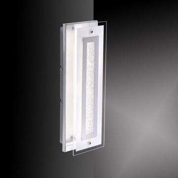 Śliczna lampa kinkiet *brokat POWER LED