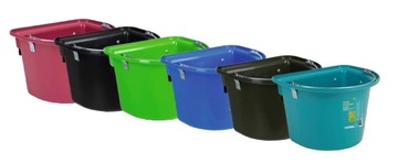 Karmidło Poidło dla koni 12l z haki i pałąk 5szt