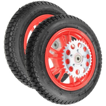 2x FELGA KOŁO OPONA 2.50-9 ROMET MOTORYNKA PONY