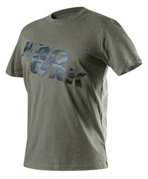 NEO T-SHIRT CAMO OLIVE BAWEŁNIANY ROZ.L 81-612-L
